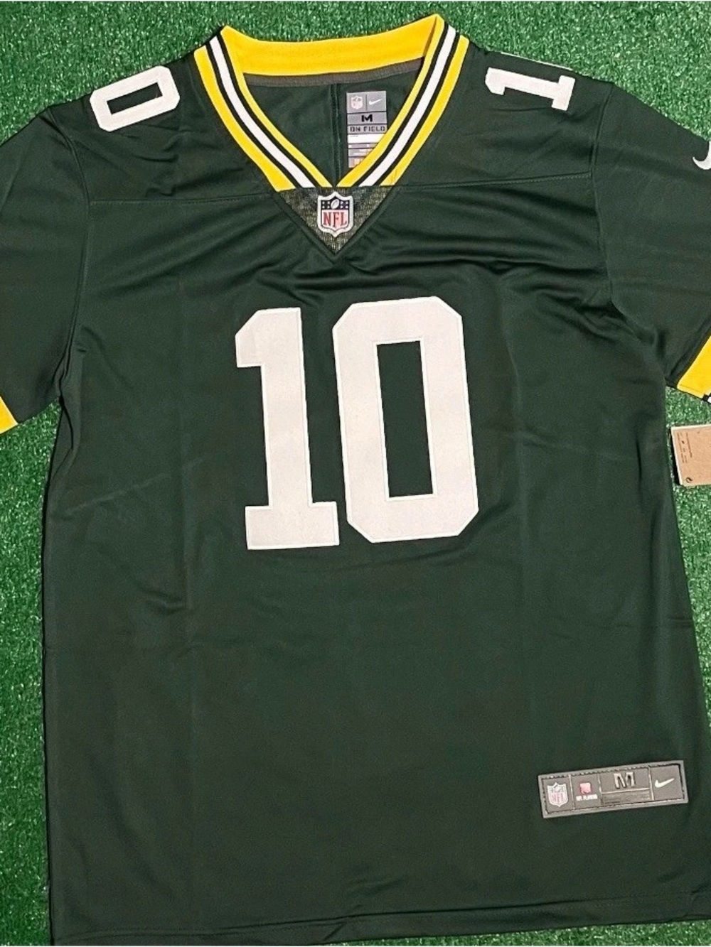 GreenBay Packers Jordan Love Green Jersey